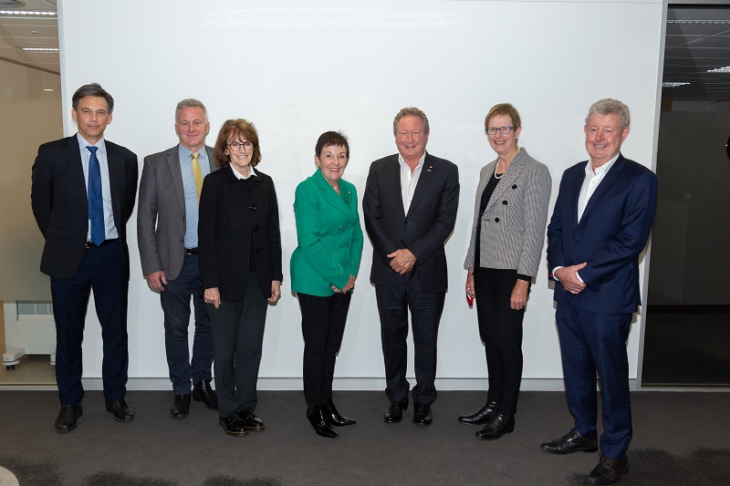 Climate Change Authority members and Dr Andrew Forrest AO